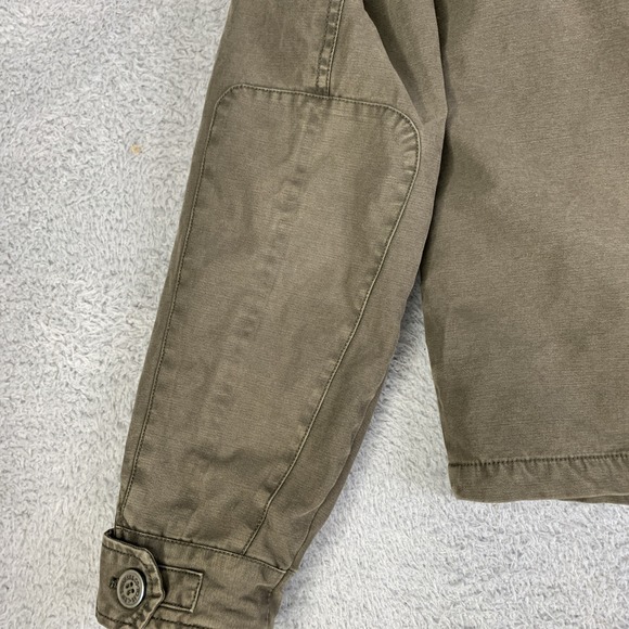 Levi's - Gill Trucker-Field Jacket Men's Large Zip Button Olive Insulated Y2K - Picture 10 of 15